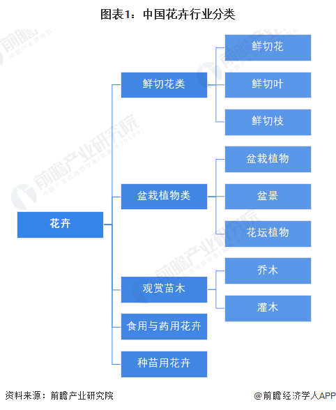 预见2024：2024年中国花卉行业市场规模、竞争格局及发展前景预测 未来市场规模有望突破7000亿元(图1)