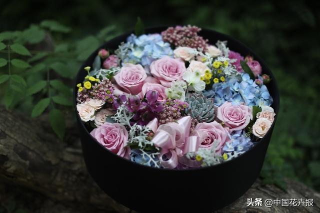 还在寻找七夕设计的灵感吗？看看这些美翻了的七夕花礼(图5)